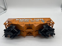 MTH Premier 20-97200 Waddell Coal 2-Bay Fish Belly Hopper Car - MTHRRC 2007 O SCALE NEW