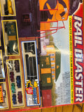 Life-Like 8965 Rail Blaster Chessie Train Set with 5 cars, Track, Transformer, Layout Accessories  HO SCALE NEW