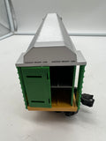 Lionel 6-16217 Burlington Northern auto carrier with screens Missing Back Door AS IS O SCALE Used