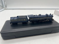 MODEL POWER 7422 BALTIMORE & OHIO B&O ROYAL BLUE 4-6-2 SEMI STREAMLINER STEAM LOCOMOTIVE N SCALE Like New