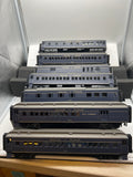 MTH 30-6969, 30-6968, 30-6967 Louisville & Nashville Passenger Car Set - (Set of 7 Cars ) O Scale Like New