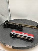 MTH Railking 30-7608 New York Central Car no. 499706 Semi Scale Flat car w/Pacemaker Trailer . O SCALE NEW