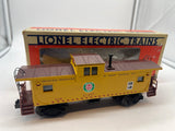 Lionel 6-19715 Duluth Missabe & Iron Range  Extended Vision Caboose O SCALE Used Excellent Damaged Box