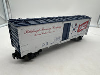 MTH Railking 30-7853 Old German Beer Modern Reefer Car Pittsburgh Brewing Company  O SCALE Like New