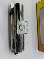MTH Rugged Rails 33-7307 Sunoco Tank Car - Chrome O SCALE Used Excellent