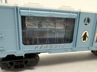 Lionel 6-26820 PENGUIN TRANSPORT AQUARIUM CAR O SCALE Like New