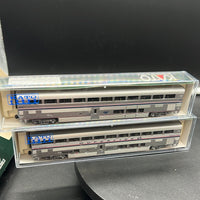 Kato 106-3507 Amtrak Superliner Passenger Car 4 Car Set Phase IV Set A2 N Scale