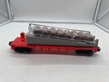 Lionel 6-19450 barrel ramp car O SCALE Like New