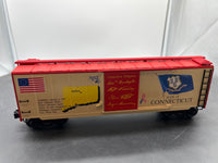 K-Line k761-7605 Spirit of '76 Connecticut State Boxcar O SCALE Like New
