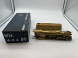 United Scale Models PFM Brass Santa Fe 4-8-4 Locomotive HO SCALE as is  Used Damaged Box