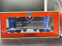 Lionel 6-17083 CHESAPEAKE & OHIO OFFSET HOPPER #47386 O SCALE NEW