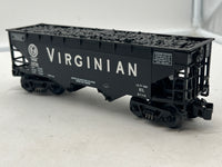 RMT RMT96235 VIRGINIAN 2 BAY COAL HOPPER WITH FIGURE, LOAD O SCALE  Like New