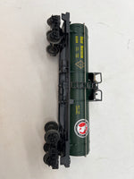 Lionel 6-6304 GN Great Northern green single dome tank car O SCALE NEW