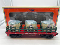 Lionel 6-39469 Christmas Egg Nog Barrel Car O SCALE Like New