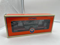 Lionel 6-26893 North Pole Central Christmas flat car w handcar O SCALE Used  Broken piece As is