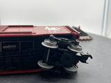 MTH Railking 30-74591 Jersey Central 40' Double Door Box Car O SCALE Like New Damaged Box
