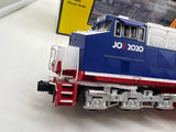 MTH Railking 30-20800-1 Joe Biden ES44AC Imperial Diesel & Caboose Set With Proto-Sound 3.0 LIMITED O SCALE NEW