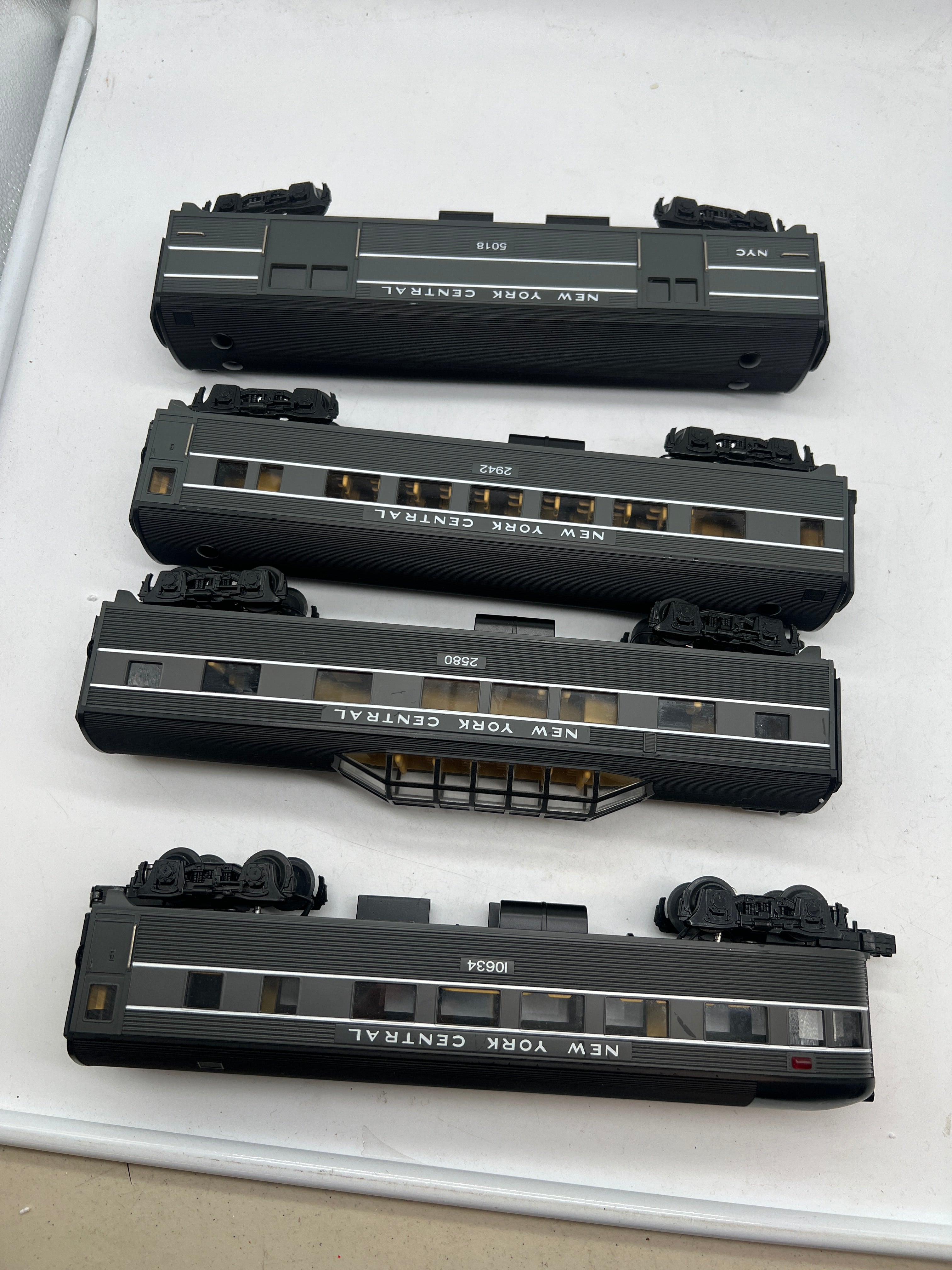 Miniature Wiking HO 1/87 - Mercedes Benz 600 Gris Anthracite #15a (très Rare, Sans Boîte)