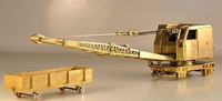 Overland Models 40 Burro Crane Brass HO SCALE New Limited