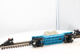 Lionel 6-16332 Depressed Flat Car W/Transformer O Scale (2 insulators are broken) Used