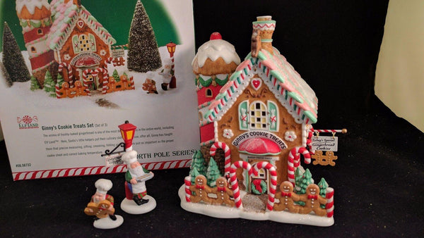 Department 56 North Pole Series 56.56732 Ginny's Cookie Treats