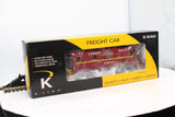 K-Line K613-1651 Lehigh Valley Railroad Extended Vision Smoking Caboose O SCALE NEW