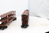 Lionel 6-16208 PENNSYLVANIA 2 Auto Carriers O Scale (NO CARS COME WITH THIS ITEM) Used