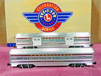 Lionel 6-39154 PWC Pennsylvania Congressional aluminum streamlined passenger car 2-pack O SCALE NEW