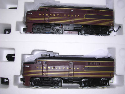 K-Line K2180-9611 & 9613 Twin A Alco Units Pennsylvania Railroad PRR NEW