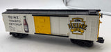 MTH Railking 30-74405 Heinz Pittsburgh PA Heinz Field Box Car O SCALE Used Excellent Damaged Box
