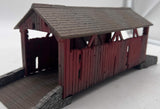 Bachmann 45317 Covered Bridge Plasticville O Scale Like New Damaged Box
