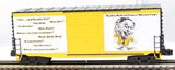 MTH Railking 30-74489 Myron Cope 40' High Cube Box Car O SCALE Like New