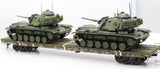 MTH Premier 20-92282E U.S. Army 60 Flat Car w/(2) M60 Tanks O SCALE NEW