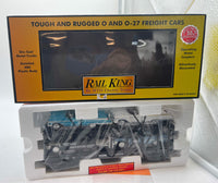 MTH Railking 30-7676 MTH Transport RailKing Auto Carrier Flat Car Contains (2) Ertl '57 Chryslers and (2) Ertl '57 Mercurys O SCALE NEW