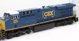 MTH 30- 4233-1E CSX ES44AC Imperial Diesel Engine w/proto sound 3 O SCALE  Like New