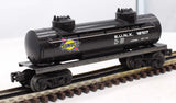 Lionel 6-16107 SUNOCO Black Double Dome Tank Car #16107 O Scale Like New