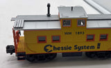 MTH Premier 20-91263 WM Chessie Steel Caboose - Center Cupola O SCALE Like New