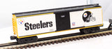 MTH Railking 30-74231 NFL - Pittsburgh Steelers O SCALE Like New