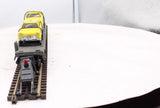 MTH 30-7625 AUTO TRANSPORT FLAT CAR W/ERTL TAXI CAR NO. 1959 RailKing O Scale Like New