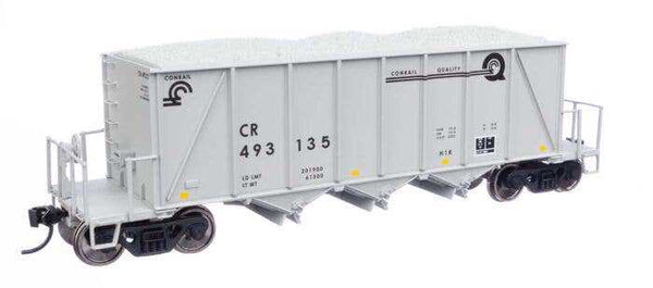 Walthers proto 920-106031 CONRAIL 40' Ortner 100-Ton Open Aggregate Hopper #493135 HO Scale Like New