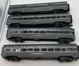 MTH Railking 30-1514P Union Pacific UP 4 Passenger Cars Gray O SCALE Like New