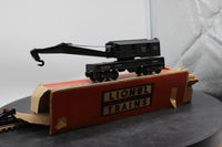 Lionel Postwar 6460  BUCYRUS ERIE CRANE CAR No. 6460 O SCALE Used Excellent Damaged Box