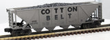 Lionel 6-19340 Warhorse Series Cotton Belt SSW 4 Bay Coal Hopper W/Load O SCALE WEATHERED AS IS NEW