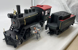 Piko 38205 PENNSYLVANIA PRR Mini Mogul Steam Locomotive G Scale Like New