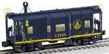 Lionel 6-27635 Baltimore & Ohio B&O I-12 Caboose C2424 w smoke  O SCALE Like New