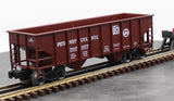 Weaver 707067 Pennsylvania Railroad 2 Bay Ribbed Coal Hopper Car Like New