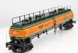 MTH 20-96010 BNSF 20k Gal. 4 Compartment Tank Car O SCALE Like New