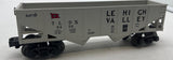 Lionel 6-16434 TLDX LEHIGH VALLEY GRAY 2 BAY HOPPER O SCALE Used Excellent No Box