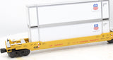 MTH 30-1053A UP Double Stack Car O SCALE Like New