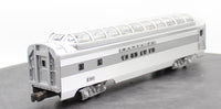Lionel 6-19128  Santa Fe Aluminum Full Vista Dome Car O SCALE Like New